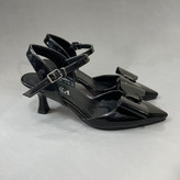 کفش پاشنه دار مجلسی زنانه مشکی