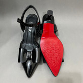 کفش پاشنه دار مجلسی زنانه مشکی