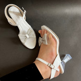 صندل مجلسی زنانه رنگ سفید