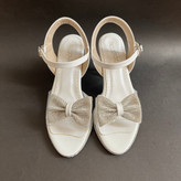 صندل مجلسی زنانه رنگ سفید