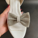 صندل مجلسی زنانه رنگ سفید