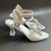 صندل مجلسی زنانه رنگ سفید