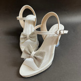 صندل مجلسی زنانه رنگ سفید