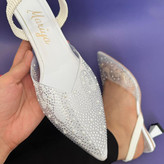 کفش مجلسی پاشنه کوتاه زنانه