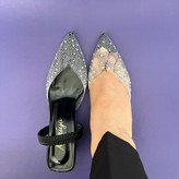 کفش پاشنه کوتاه زنانه