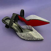 کفش پاشنه کوتاه زنانه