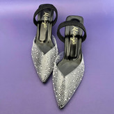 کفش پاشنه کوتاه زنانه