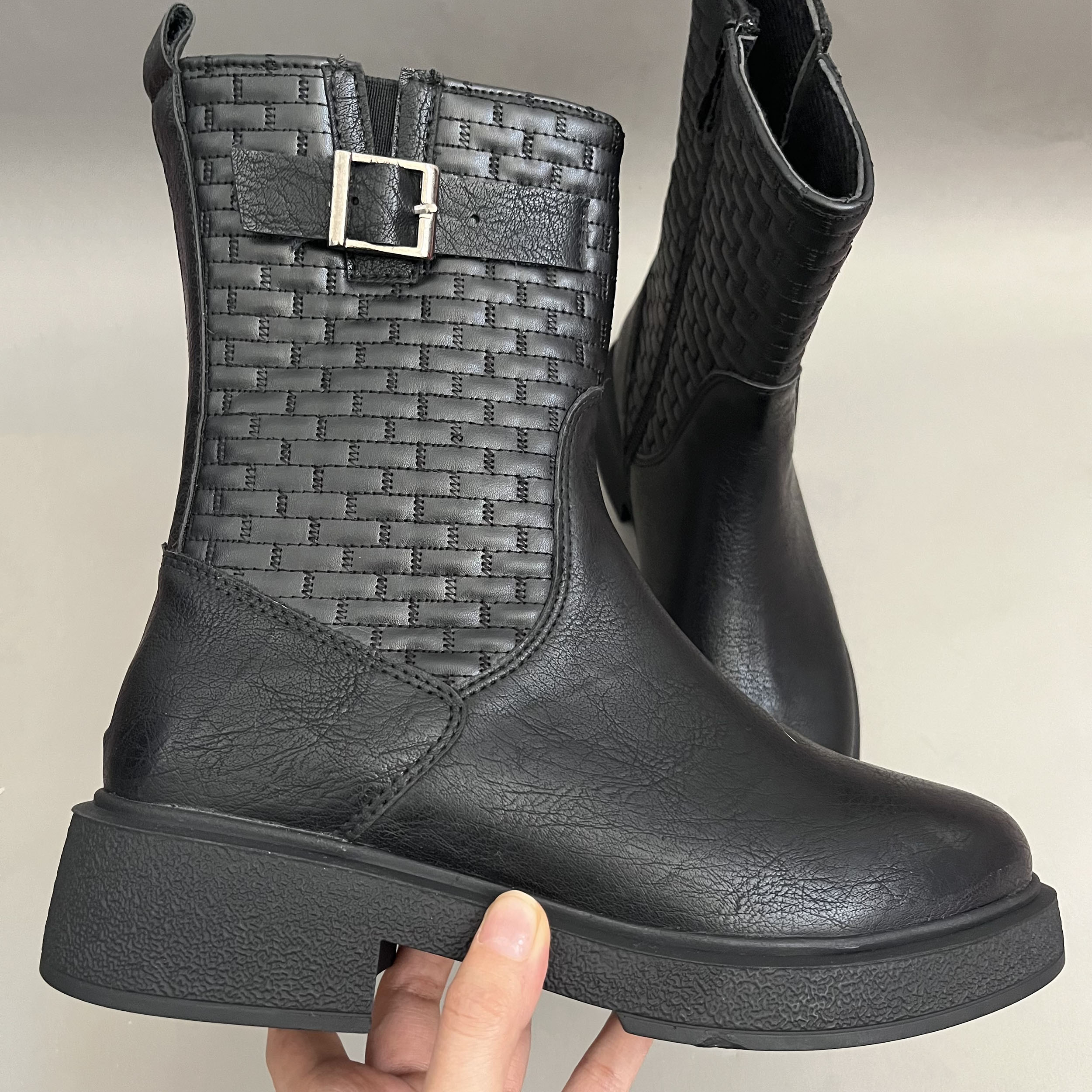 نیم بوت ساق بلند زنانه